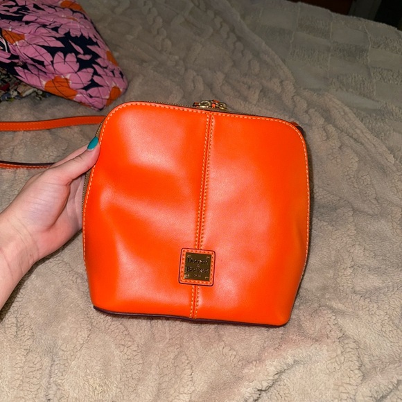 Dooney and Bourke orange Trixie crossbody bag - Picture 2 of 5